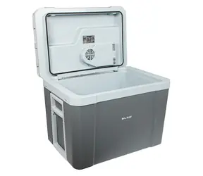 Blow 44-213 sivá / Autochladnička / 37 l / 12V/230V / s kolieskami