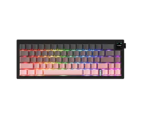 Ajazz AK650 Dream Weaver / Herná klávesnica / mechanická / 65% / bezdrôtová (BT/2.4GHz/USB-C) / RGB