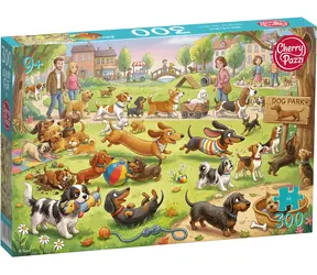 Cherry PAZZI Puzzle Psy v parku / 300 dielikov / 50 x 34,5 cm