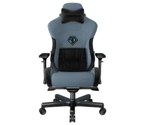 Anda Seat T-Pro 2 modrá / Herná stolička / veľkosť XL / ľanová tkanina / nosnosť 200 kg