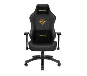 Anda Seat Phantom 3 L čierno-zlatá / Herná stolička / PVC koženka / nosnosť 120 kg