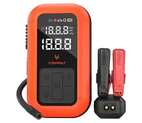 Etenwolf X6 Pro / Autokompresor / 30 l/min pri 0 PSI / max. 160 PSI (11,03 bar) / 8000 mAh / 150 W
