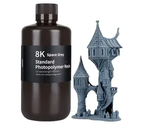 ELEGOO Water Washable 8K šedá / Živica pre 3D tlač / LCD/DLP / 405 nm / 1 kg