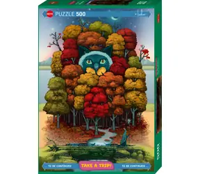 HEYE Puzzle Take a Trip!: Andy Kehoe / 500 dielikov / 35 x 50 cm