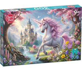 Cherry PAZZI Puzzle Rozprávkový jednorožec / 300 dielikov / 50 x 34,5 cm