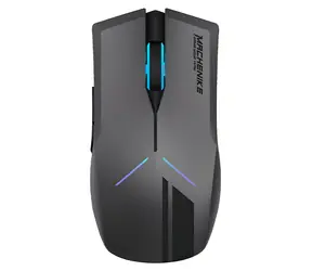 Machenike M721 čierna / Bezdrôtová herná myš / 10000 DPI / RGB podsvietenie