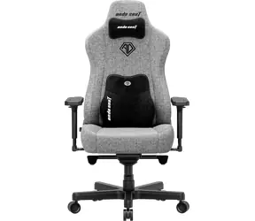 Anda Seat Kaiser 3E XL sivá / Herná stolička / látkový poťah / veľkosť XL