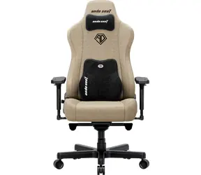 Anda Seat Kaiser 3E XL tmavo béžová / Herná stolička / Látkový poťah