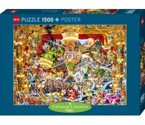 HEYE Puzzle Cartoon Classics: Chaotická opera / 1500 dielikov / 80 × 60 cm