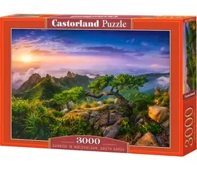 Castorland Puzzle Východ slnka v pohorí Wolchulsan, Južná Kórea / 3000 dielikov / 92 x 68 cm