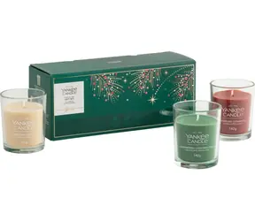 Yankee Candle Vianočná darčeková sada Tumbler malý 2026 / Vonné sviečky / 3× 142 g