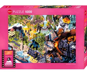HEYE Puzzle Movie Masters: Filmy Petera Jacksona / 1000 dielikov / 70 x 50 cm