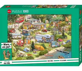 HEYE Puzzle Kemp / Seek & Find / 1000 dielikov / 70 x 50 cm
