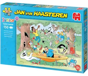 JUMBO Puzzle JvH Junior 23: Skákanie na trampolíne / 150 dielikov / od 5 rokov