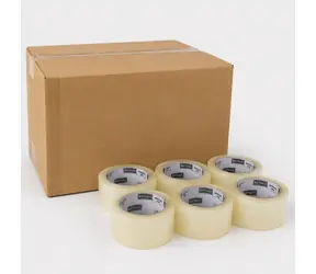 BTP Lepiaca páska transparentná HOTMELT / Baliaca páska / 48 mm / 66 m