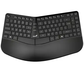 Genius Ergo KB-7000BT čierna / Bezdrôtová klávesnica / duálny Bluetooth + 2,4 GHz / Copilot / USB / CZ+SK layout