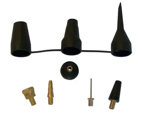 Güde 84098 / Sada pneu adaptérov / 8 dielov / Ventil Michelin