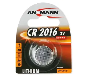 Ansmann CR 2016 / Gombíková batéria / 3V / lítiová / 1 ks