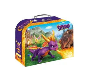 TEDDIES Školský kufrík Spyro / 25 x 19,5 x 9 cm / kartón / 3+