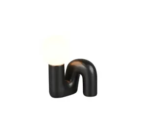 Reality Trio čierna / Stolová lampa / G9 / 5 W / keramika a sklo / IP20