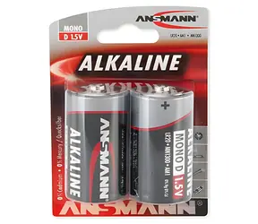 Ansmann Red / Batéria alkalická Mono D (LR20) / 1,5 V / 2 ks