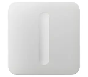 AJAX SoloButton (Dimmer) biela / Stmievacie tlačidlo pre LightSwitch