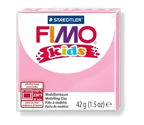 FIMO Modelovacia hmota kids svetlo ružová / 42 g / pečenie v rúre 110 ° C / od 8 rokov