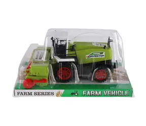 TEDDIES Kombajn 24 cm / Na zotrvačník / Plast / 2 farby / od 3 rokov