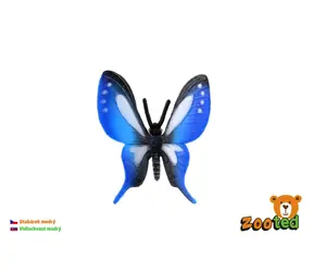 ZOOTED Figúrka Motýľ Otkárik modrý / Plast / 5 cm / od 3 rokov