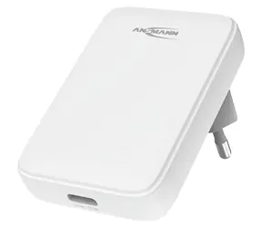 Ansmann 130PD biela / Nabíjací adaptér / 1x USB-C / 30 W / PD / QC3.0