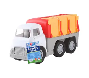 TEDDIES Auto smetiari s doplnkami / Na voľný chod / Plast / 13x17x34 cm / 18m+