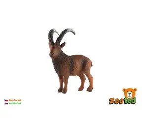 ZOOTED Figúrka Koza horská / Plast / 8 cm / 3+