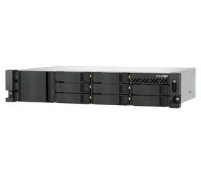 QNAP TS-h1073BXeU-RP-8G / NAS / AMD RYZEN V1780B / 8GB DDR4 RAM / 8x SATA + 2x E1.S / 2x 2,5GbE / 2x 10GbE / 2x zdroj