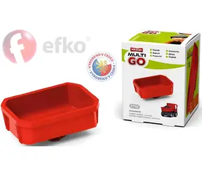 EFKO Igráček MultiGO Valník červený / Doplnok / Bajonetový systém / Plast / Od 2 rokov