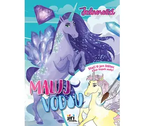 JIRI MODELS Vodové omaľovánky Jednorožce / 23 obrázkov / Formát A4
