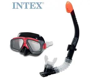 INTEX Potápačská sada okuliare a šnorchel / Sada šnorchlovacích okuliarov a šnorchla / Plast / od 8 rokov