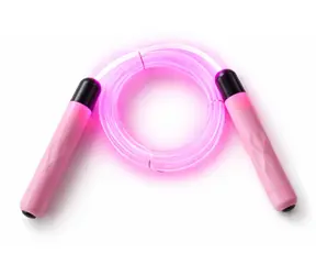 MERCO Švihadlo Luminous 280cm ružové / Svietiace / Na batérie / Plast
