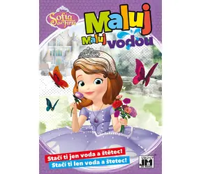 JIRI MODELS Vodové omaľovánky Sofie Prvé / Vodové omaľovánky / 8 obrázkov / Formát A5