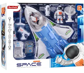 ALLTOYS Raketoplán s kozmonautom / Na batérie / Svetlo a zvuk / od 3 rokov