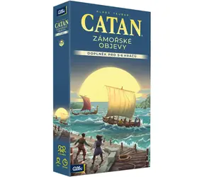 Albi Catan - Zámorské objavy - rozšírenie pre 5-6 hráčov / Počet hráčov: 5-6 / Hracia doba: 120min. + / od 12 rokov
