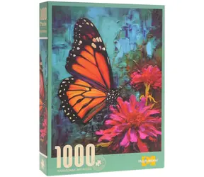 Puzzle Motýľ 1000 dielikov 50 x 70 cm / Puzzle / Kartón / od 14 rokov