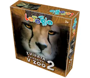 EFKO Spoločenská hra Lototrio Zvieratá v ZOO 2 / od 3 rokov / vyrobené v ČR