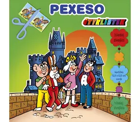AKIM Pexeso Štvorlístok maxi / Veľkosť kartičiek 6,5 x 6,5 cm / od 3 rokov