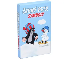 WIKY Kartová hra Čierny Peter Krtko - symboly / 32 kariet / od 3 rokov