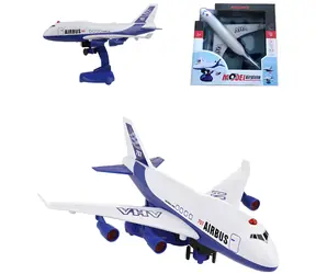 Lietadlo Airbus 757 na batérie so zvukom a svetlom / Lietadlo / Simulovaný vzlet / Plast / od 3 rokov