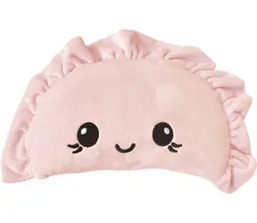 Plyšový vankúšik Knedlička ružová / 35 cm / Plyš