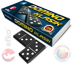 EFKO Domino klasik / Spoločenská hra / 28 kameňov / plast