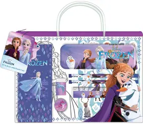 JIRI MODELS Taštička s peračníkom Frozen 2 Ľadové kráľovstvo / Kreatívna súprava / 33 x 32 cm / od 3 rokov