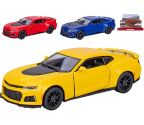 KINSMART Model auta Chevrolet Camaro ZL1 2017 / Kov / plast / 1:38 / Na spätné natiahnutie / 12,5 cm / od 3 rokov