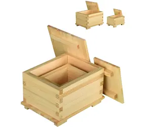WALACHIA Drevená zlepovacia stavebnica Truhly W54 Creative Kit / od 5 rokov / 92 dielov / Obtiažnosť: mierne pokročilá